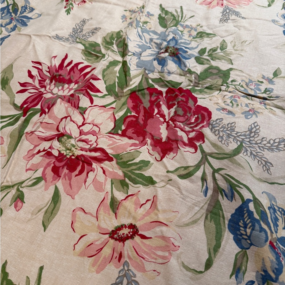 NIP Pottery Barn Carlotta Floral Duvet KING - Picture 3 of 6